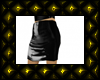 black pvc skirt