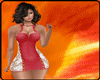 Dress Red safira XL