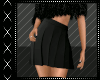 Pleated Mini Skirt Black