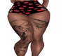 Valentine Shorts w/ Tatt