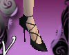(V) brit black heels