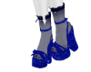 princess heels | blue