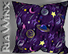 80s Purple Pillow