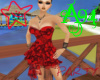 [A94] party dress /red