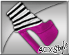 !ACX!Pink lips Boots