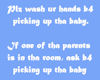 Rules For Baby - Boy