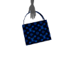 Blu Glow LV Shopping Bag