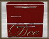 Red Antique Frig