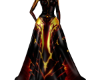 SL Fire Goddess Gown
