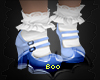 maid shoes blue