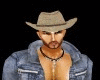 Tan cowboy hat