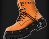 {!N} Orange Boots