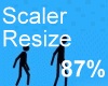 Scaler Resize 87%