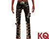 KQ Metal Leather Pants G