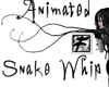 ~F~ Blk Anim Snake Whip