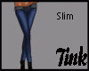 Straight Leg Jeans blue