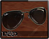 D- RayBans Glasses Brown