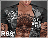 RSS BLACK WHITE SHIRT DV