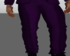 Dark Purple Radial Pants