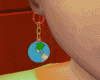 [aba] World Map earrings