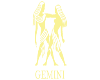 Gemini Headsign Gold