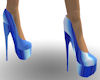 Sky blue shoes