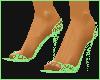 Light Lime Lace Heels