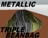 [BT]Metallic Tri Beanbag
