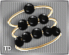 Black Bead Bracelets
