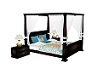 Cottage Charm Canopy Bed