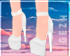 G| White Heels
