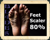 FEET SCALER 80% F