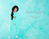 Kids Teal Jogger