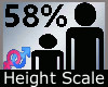 Height Scale 58% M
