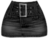 Margo Black Denim Skirt