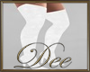 White Thigh High Boots
