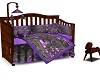 PURPLE BABY CAMO CRIB