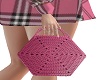 MY Pink Crochet Bag