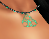 [ROX] Bio Teal Necklace