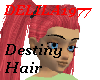 Destiny hair-lt red