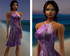 TF* Purple Silky Dress