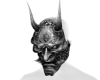 A| Silver Oni Mask