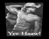 Yee Haaw cowboy poster