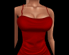 ♛ Red Satin Dress