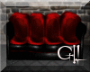 GIL"Couch RED & BLACK