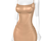 Latex Dress Gold