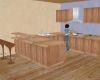 Light wood kitchen
