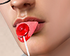 Tongue + Red Candy