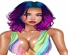 Blue/Purple Hair