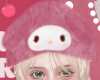 kawaii hat pink